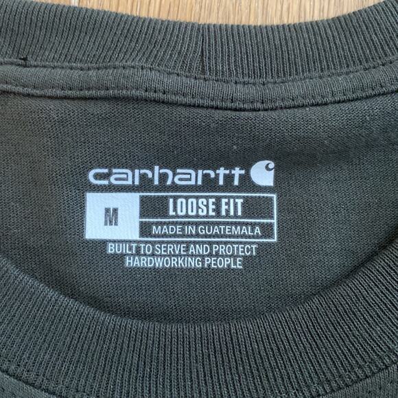 Men’s Carhartt Loose Fit Heavyweight TShirt NWT - Picture 3 of 5